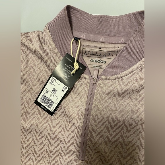 Adidas Women's Purple Polo Top size S NWT - Picture 4 of 6